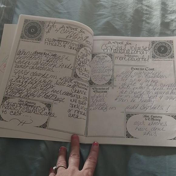 Wiccan Workbook for spell work - Picture 3 of 4